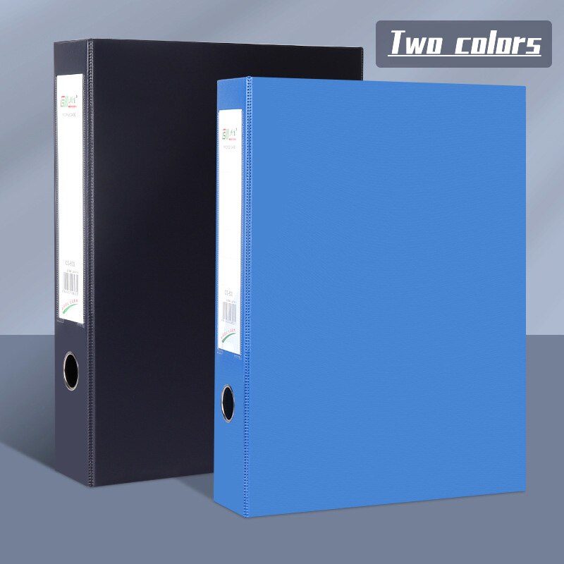 A4 File Storage Boxes With Clip Pp File Case Waterproof Dust-proof Business Contract Box Office Folder Files Filing Products