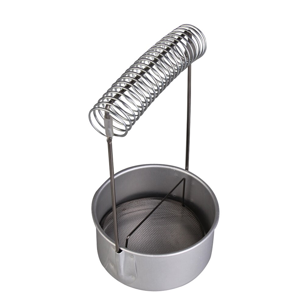 Di Vernice in Acciaio Inox Rondella Pennello più pulito con Schermo e Supporto di Primavera della Penna Della Spazzola Titolari di Scuola Cancelleria Prodotti E Attrezzature per Pittura