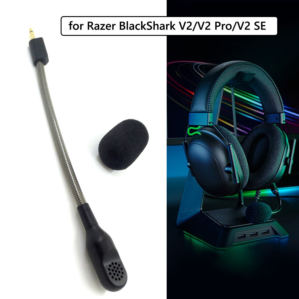 Game Microfoon Gaming Hoofdtelefoon Mic Vervanging Game Voor Razer Blackshark V2/V2 Pro/V2 Se Gaming Headset