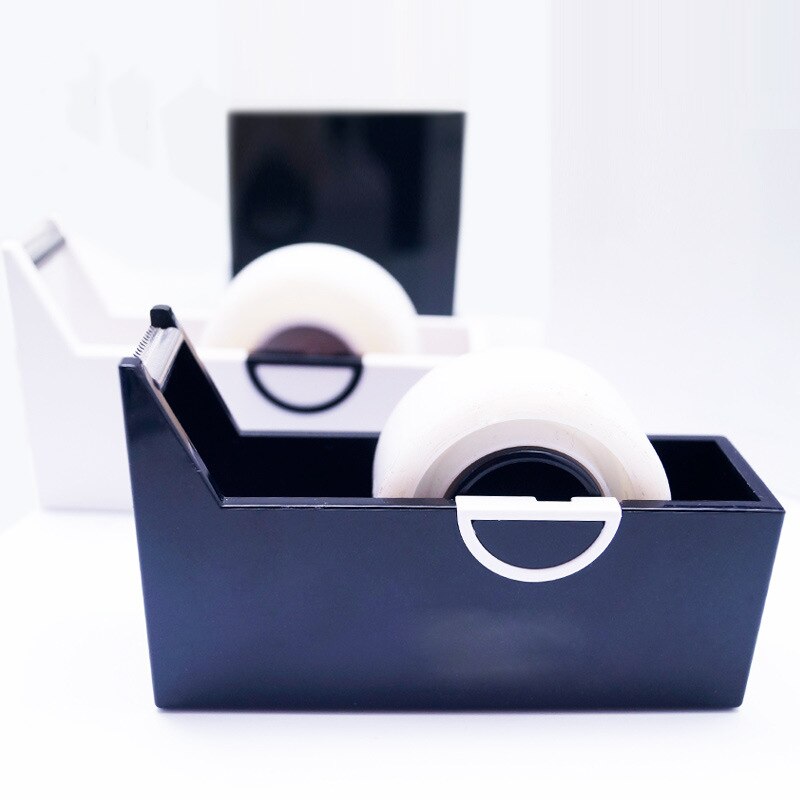 Plastic Masking Tape Cutter Washi Tape Storage Organizer Office Supplies Stationery Tape Dispenser