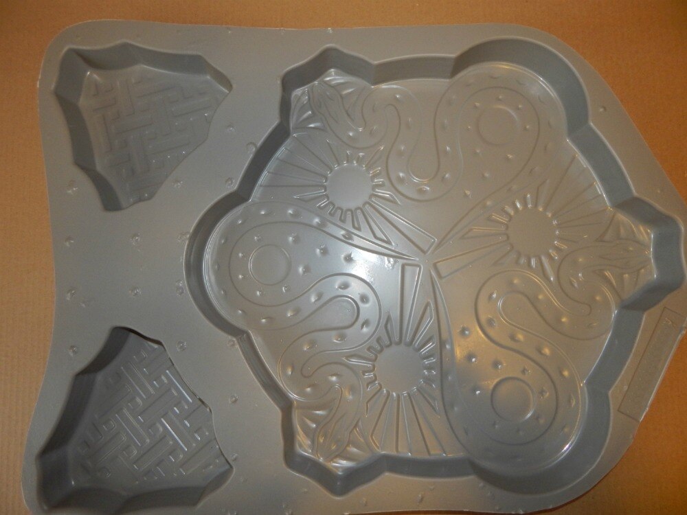 Formy z tworzyw sztucznych robić betonu płyty chodnikowe kamień ścienny płytki cementowe "tańca węża" płyty chodnikowe formy plastikowe najlepsza cena