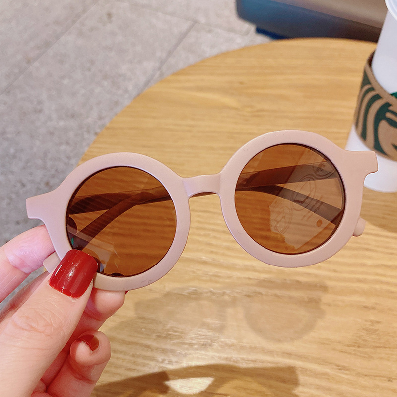 Lunettes de soleil de dessin animé pour enfants, monture en forme d&#39;ours, rondes, pour filles et garçons,: 5
