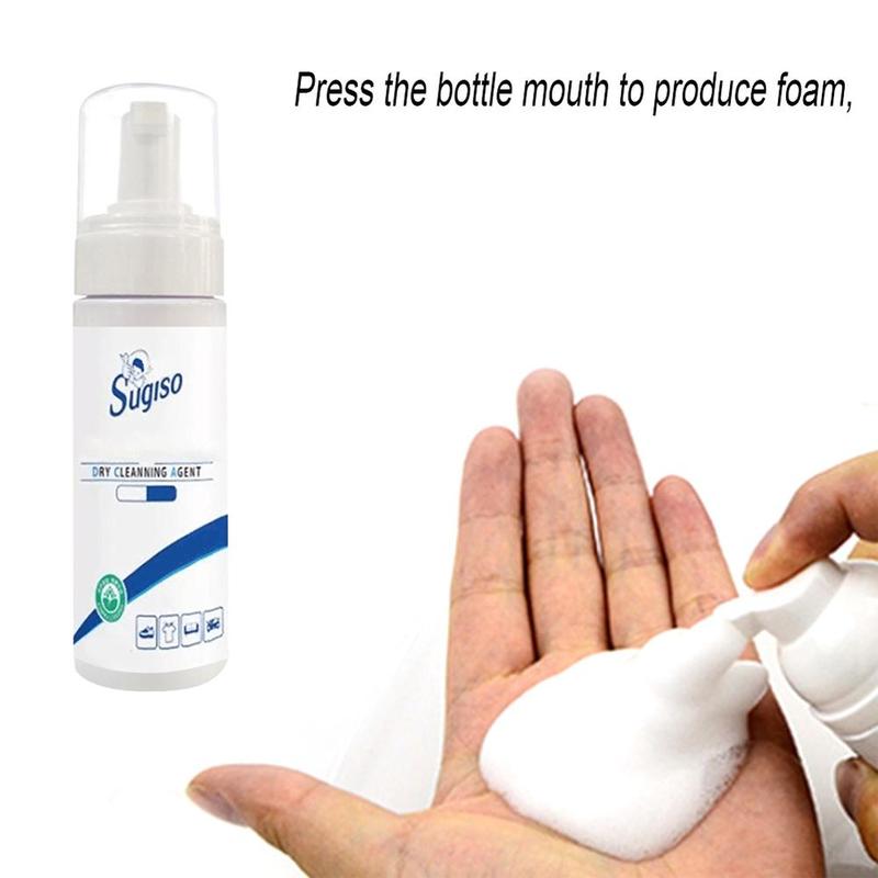 30ml/100ml Convenience Spray Down Free-Wash Household Clothes Foam Duvet Liquid Dry Agent Waterless Cleaning Cleanin L5K2