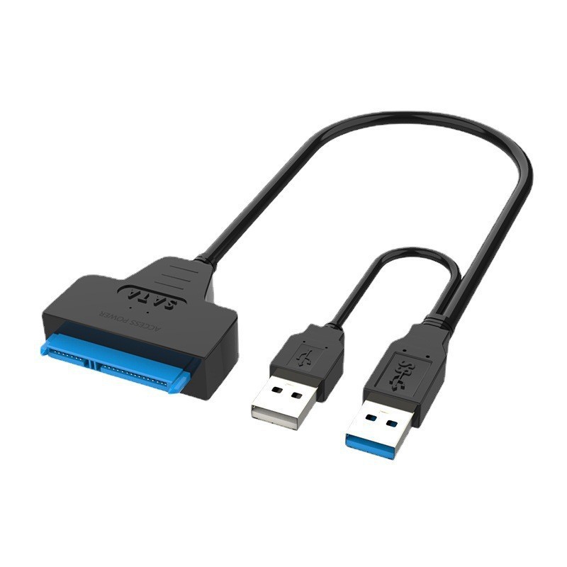 SATA vers USB 3.0 2.0 câble de disque facile USB 3.0 vers Sata III adaptateur de disque dur externe 2.5 pouces HDD SSD adaptateur de disque dur alimentation cc