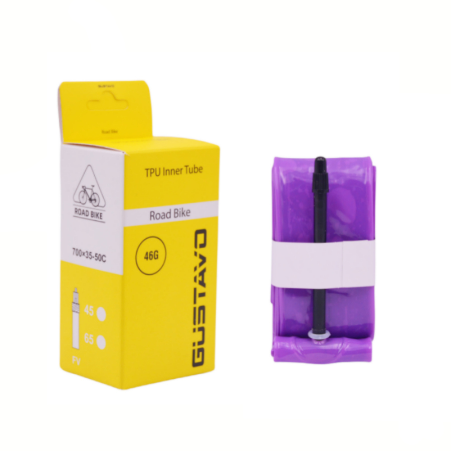 GUSTAVO Gravel Road Bike Inner Tube 700c X 23-32 / 35-50c TPU Material Tire MTB 29x1.5-1.95C 45mm 65mm Length French Valve