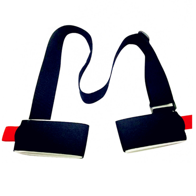 Adjustable Snowboard Easy Backpack Shoulder-strap Ski Pole/Sleigh Strap Shoulder/Handle Dual Carrier Tying Skis Sling Braces: Black