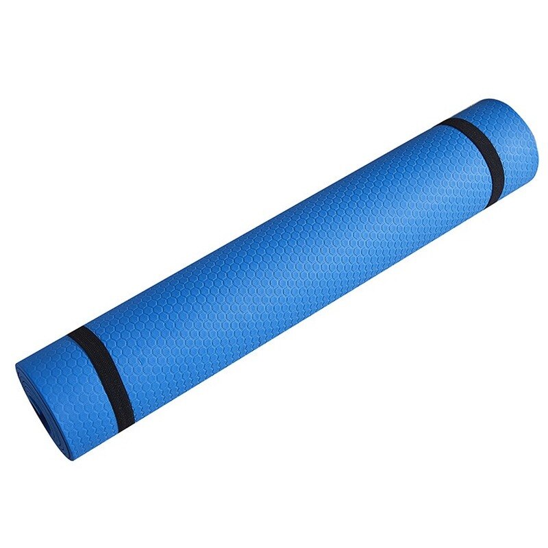 Yoga Mat Anti-Slip Sport Fitness Mat 3Mm Dik Eva Comfort Foam Yoga Mat Voor Oefening, yoga, En Pilates Gymnastiek Mat: 3mm-blue