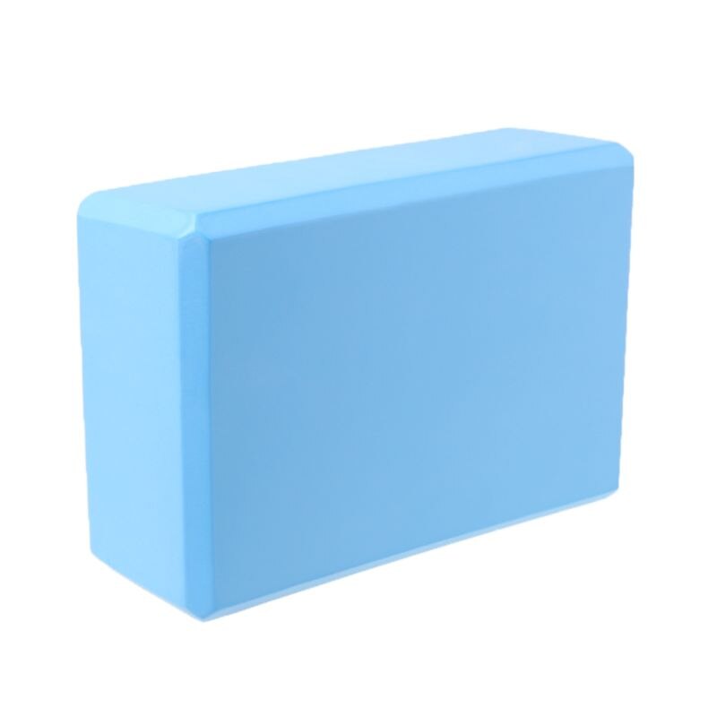 EVA Yoga Block Training Body Shaping Pilates Fitness Foam Brick Stretching Aid Yoga Block Yoga Accessories: Blue