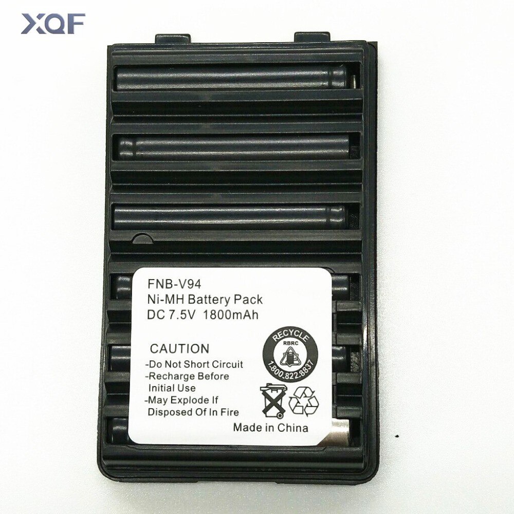1800Mah 7.5V Ni-FNB-V94 Ni-Mh Batterij Voor Yaesu/Vertex Radio Ft-60 FT-60E FT-60R VXA-300,VX-110 VX-120 VX-150