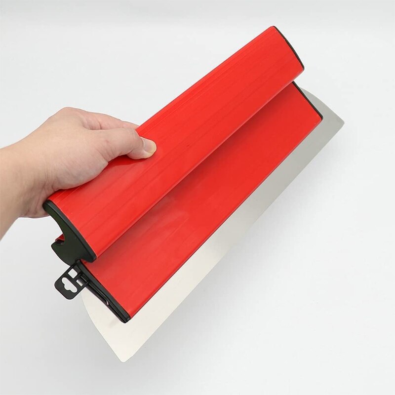 Red Drywall Skimming Blade Plastering Painting Drywall Smoothing Spatula Flexible Blade Painting Finishing Trowel Tools