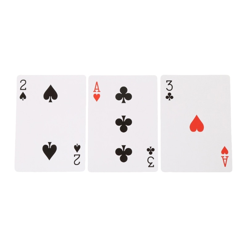 Magic Speelgoed Three Card Monte Poke Truc Instant Verandering Kaart Makkelijk Te Spelen