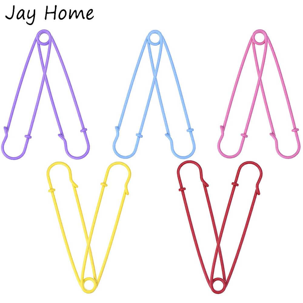 10/30 stk store sikkerhetsnåler 50mm fargerike kle... – Grandado, image size:1000x1000