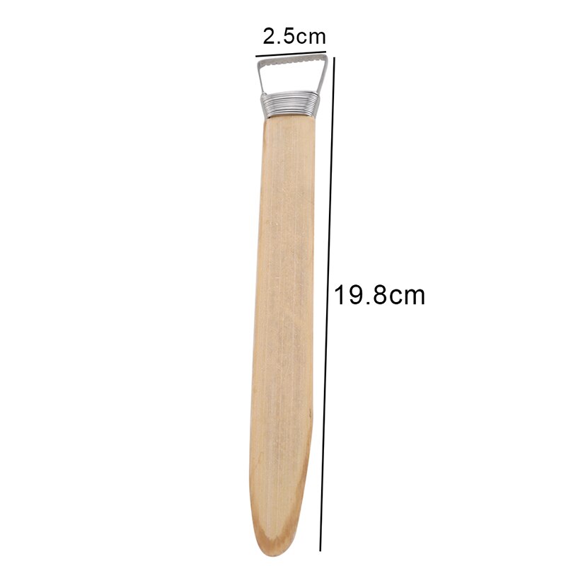 Outils professionnels en argile polymère de bambou, grattoir en céramique de poterie, modélisation de Sculpture de boue sculptée, outils artisanaux, fournitures de loisirs: 464574