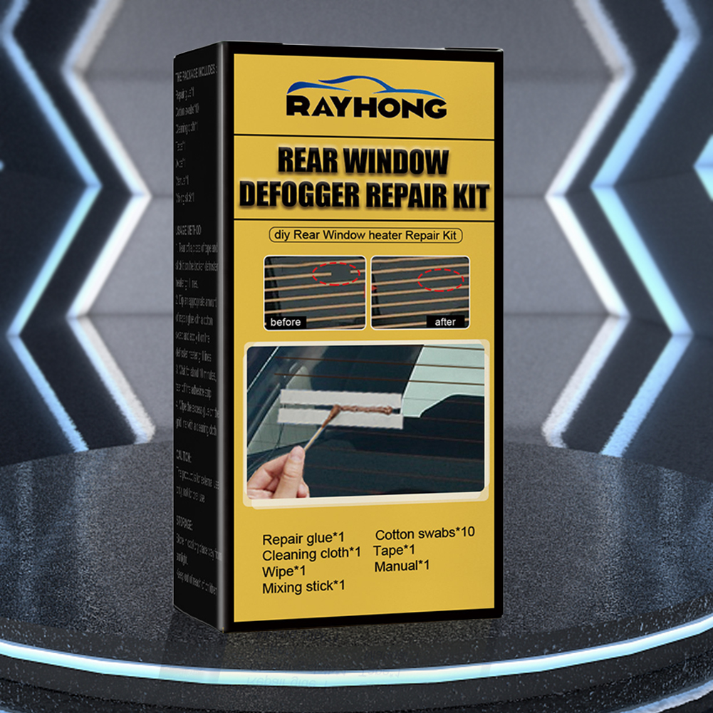 Auto Achterruit Ontlogger Reparatie Kit Diy Snelle Reparatie Grid Ontdooier Kit Fix Verwarmer Glazen Lijnen Ontdooier Rooster Auto-Accessoires