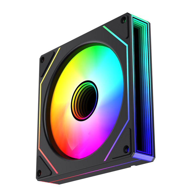 Prism 7 Pro Fan 120 mm Single Pack ARGB Fan Infinity Mirror Daisy Chain ﻿