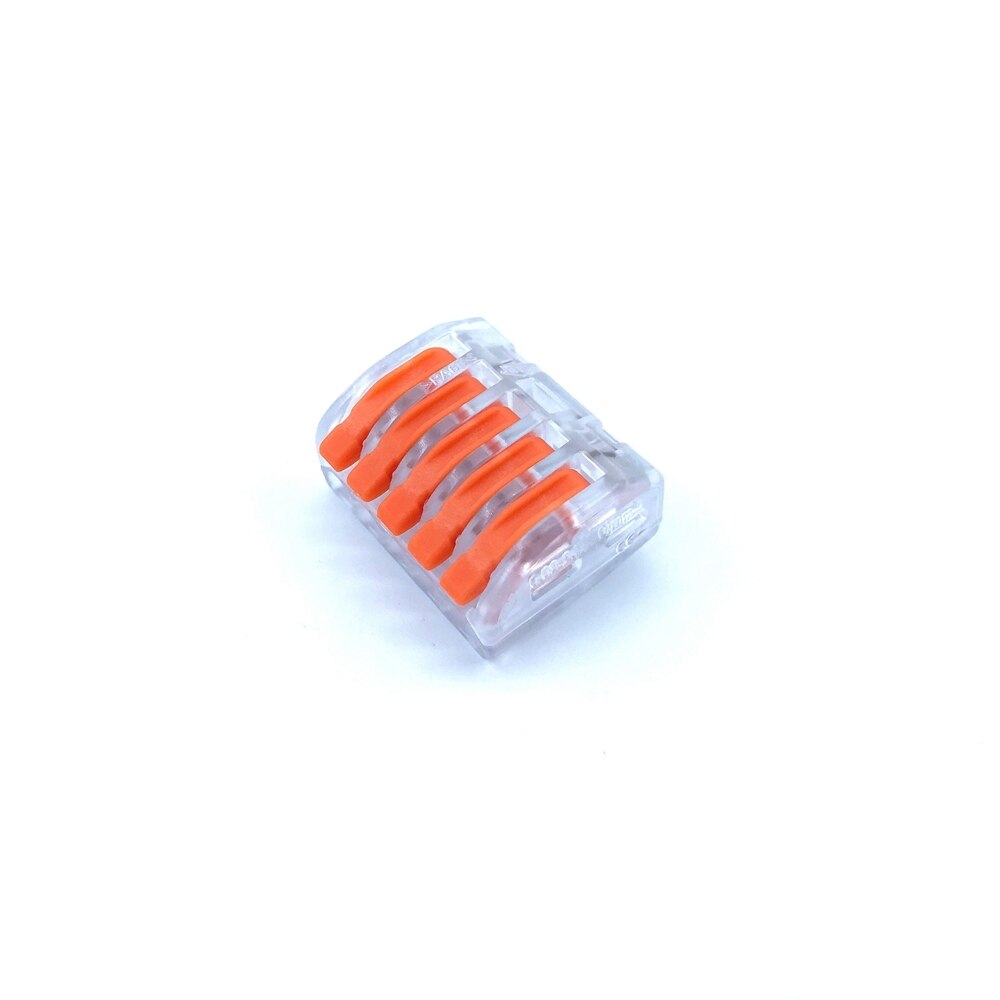 Wire Connector 222 Series 10PCS Lucency Cage Spring Universal Fast Wiring Conductors Terminal Block China