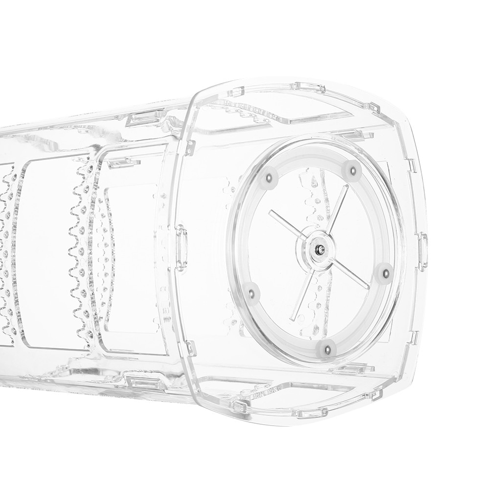 360 Degree Rotation Transparent Acrylic Cosmetics Storage Box Spin Multi-function Detachable Makeup Beauty Organizer