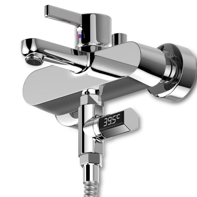 Led display hjemme vandflow vandhane bruser termometer temperatur monitor baby