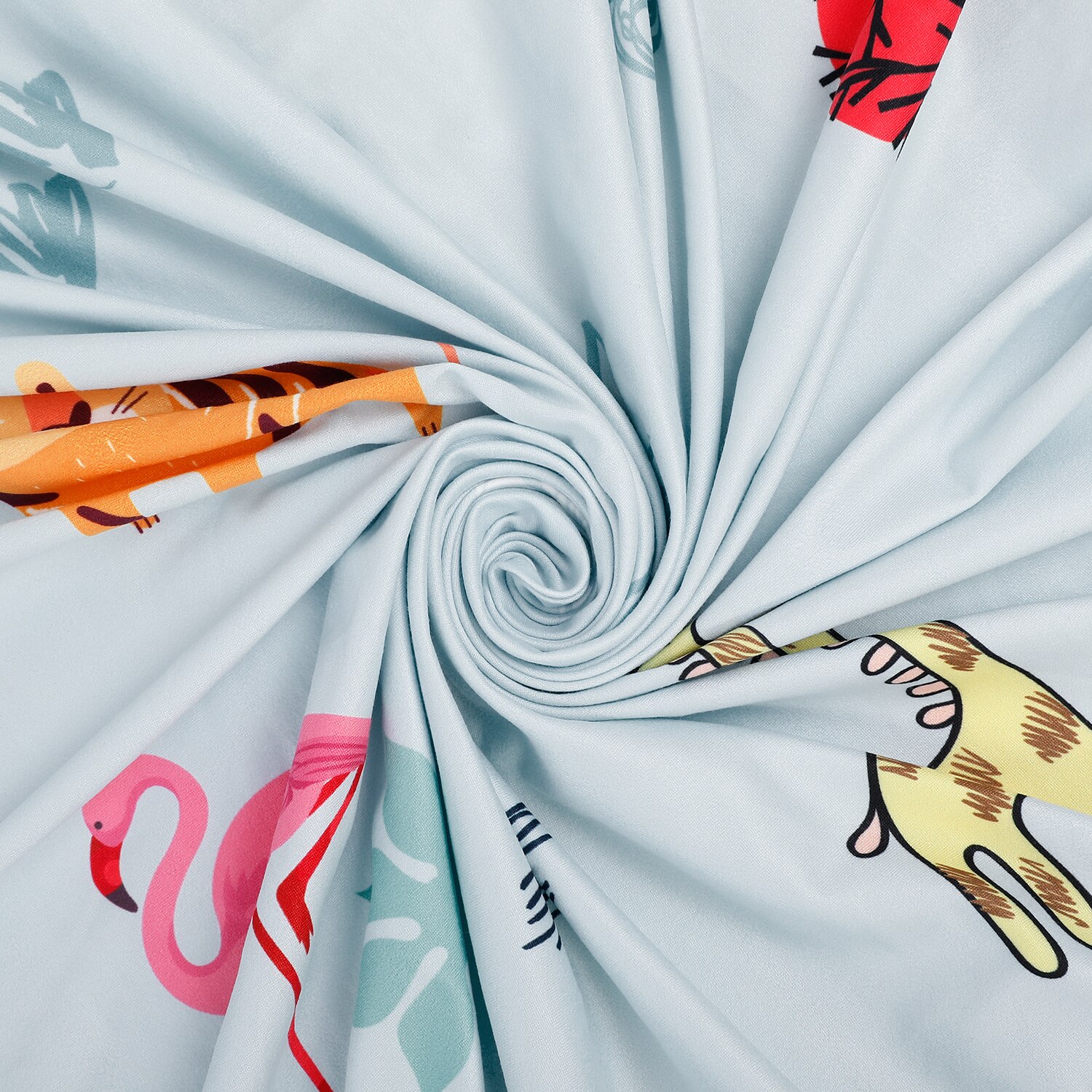 100%  polyester barneseng utstyrt laken mykt pustende babyseng madrasstrekk potector tegneserie nyfødt sengetøy for barneseng størrelse 130*70cm