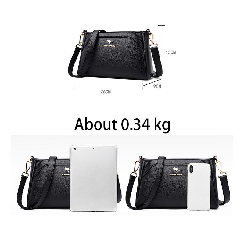 OLD TANG Shoulder Messenger Bags For Women Soft Leather Crossbody Bags Sac a Main Bolsa