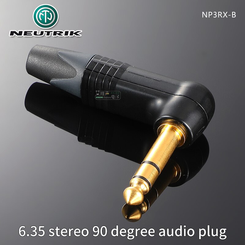 Neutrik Jack 1/4" 6.35 mm Heavy Duty Phone Plug NP2X NP3X NP2RX NP3RX Mono / Stereo Guitar Snakes Speakers Audio Cable Connector: Pink