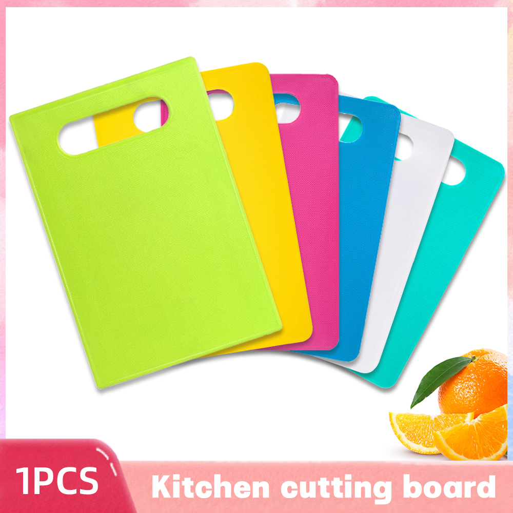 Herramientas de cocina para niños, tabla de cortar de plástico antideslizante, fácil de limpiar, herramienta de estera de bloque de corte de alimentos, suministros de cocina