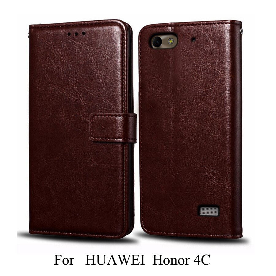 Siliconen Leather Case Voor Huawei Honor 4C Pro Tit L01 U02 Case Voor Huawei Y6 Pro Y6Pro TIT-L01 TIT-U02 Flip case Telefoon Cover