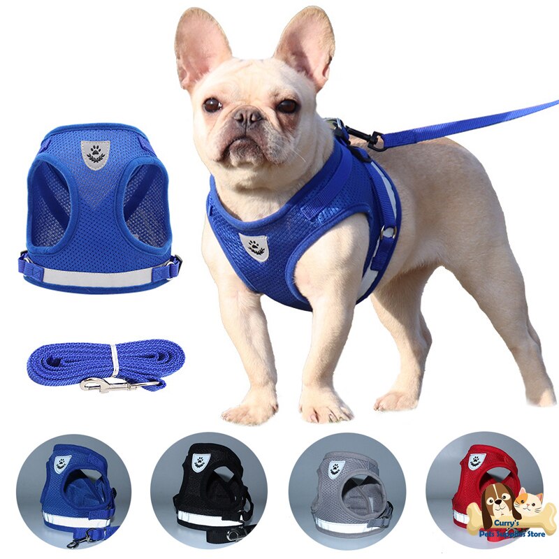 Pets Supplies Puppy Chihuahua Accessories Vest for Small Dog Harness Straps+Leash Lanyard Belt Set Walking Tractor Cheap Product