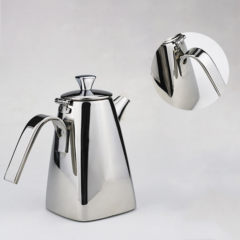 MICCK Stainless Steel Coffee Maker Induction cooker Pot Coffee Percolators Kettle Pot Pitcher Tea Percolator Teapot Barista Tool