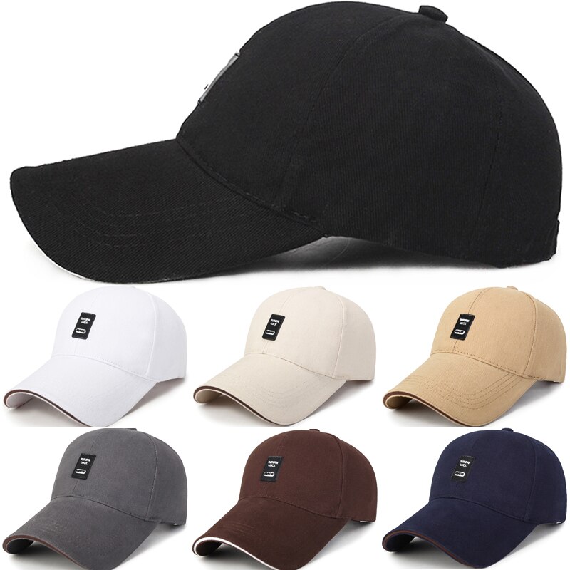 Solskærm cap til mænds kasketter toppede sportsbeklædning sommer solskygge cap til mænd hatte