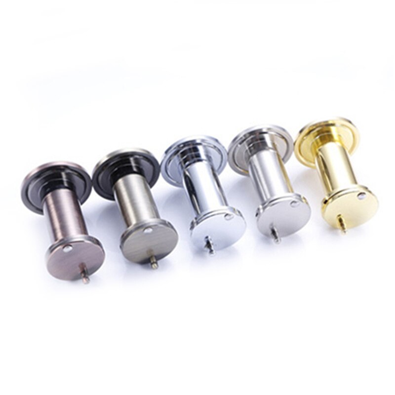 Owgyml novo visor de porta, 16mm, 220 graus, ângulo mágico grande, anti-roubo, olho mágico, segurança para casa porta olho mágico