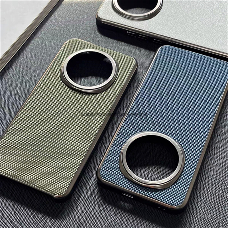 Coque pour Honor Magic 7 Pro, en Nylon tissé, cuir mat, housse respectueuse de la peau pour Magic7 Pro 5G, coque de luxe antichoc