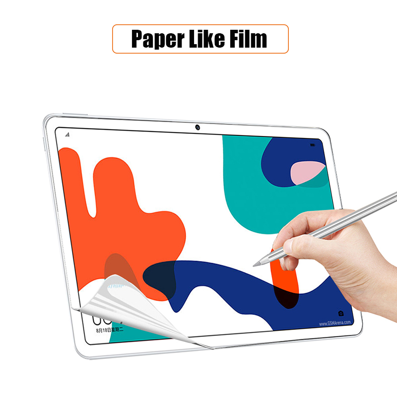 Custodia per Tablet Huawei Honor V6 10.4 KRJ-W09/AN00 custodia per Huawei Mate pad 10.4 Cover Pu Stand Back Funda per Matepad 10.4 custodia: Paper like film / MatePad 10.4