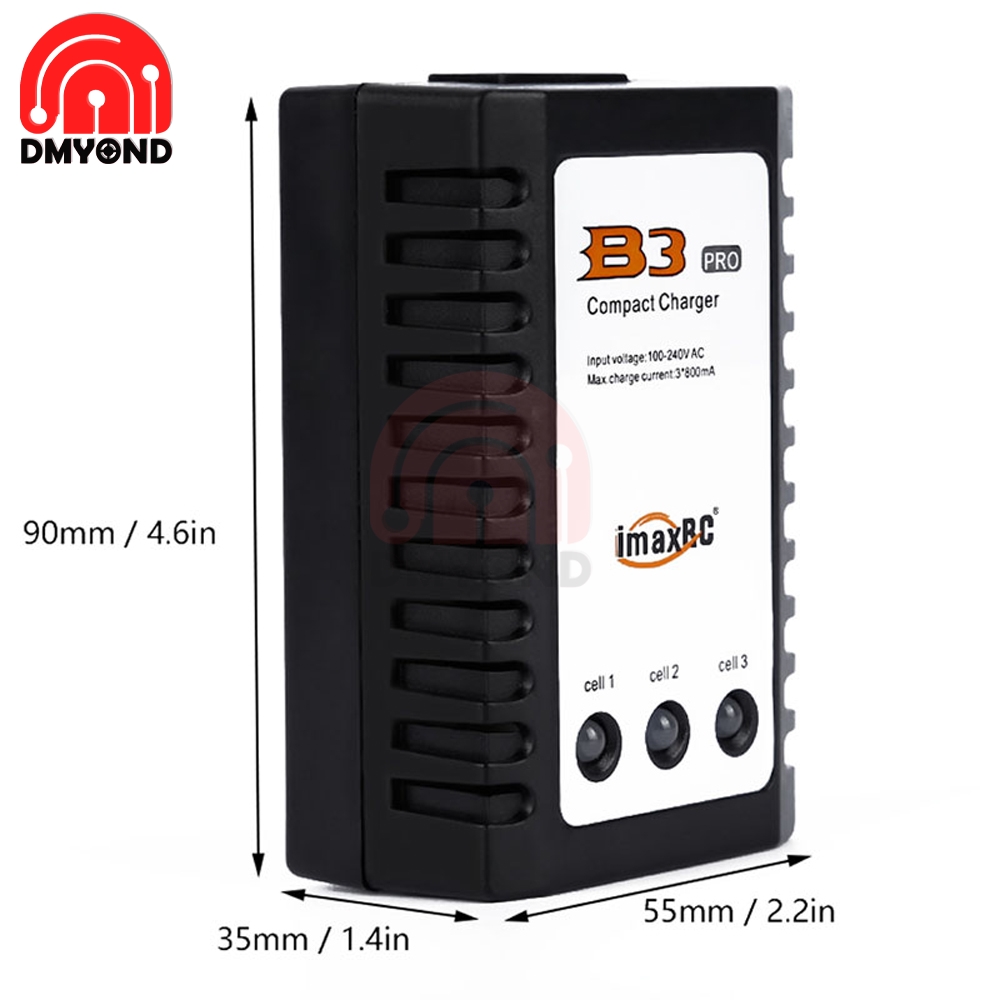 AC100V-240V prise ue/US chargeur de batterie équilibré IMaxRC IMax B3 Pro Compact 2S 3S Lipo chargeur de batterie équilibré pour hélicoptère RC
