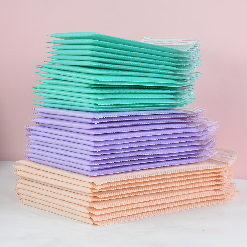 50pcs Bubble Mailers Padded Envelopes Bags Blue Purple Self-Seal Packaging Business Supplies Bubble Padding Bags