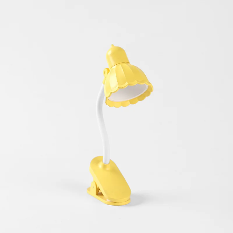 Mini luz de noche creativa, lámpara de escritorio Led pequeña linda, lámpara de cabecera de estudiante de dibujos animados, luces de gabinete: Marrón