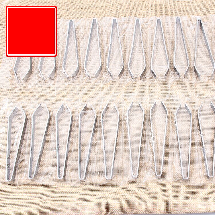 Stainless Steel Fishbone Pliers Restaurant Special Metal Fishbone Clip Kitchen Gadgets Plucker Clip Pliers