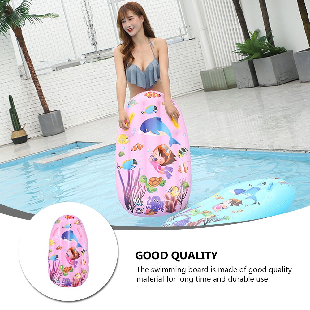 1pc PVC Floating Pad Swimming Inflatable Floating Swimming Board Surfboard