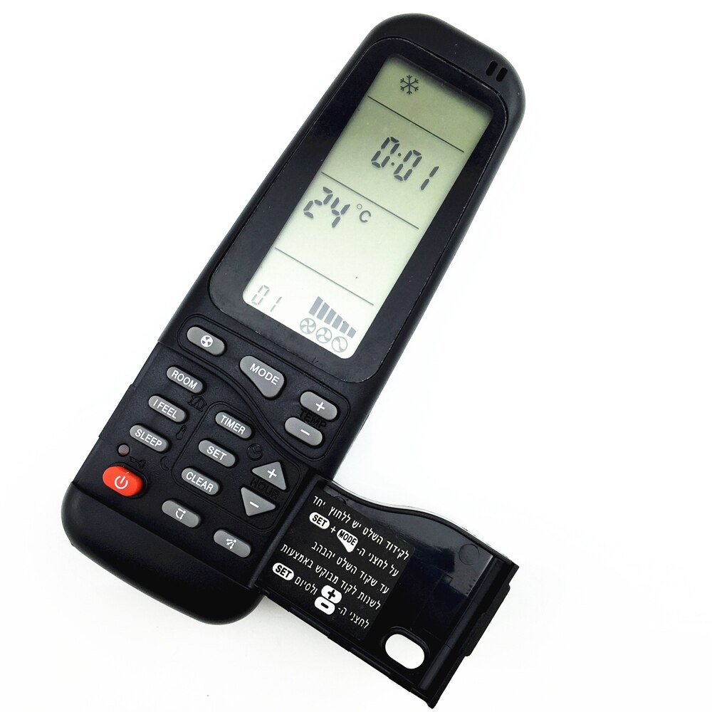Condizionatore di aria Condizionata Telecomando Adatto per Electra/Airwell/Emailair/Elco Rc-41-1 Rc-5I-1 Rc-7 19in1 Rc-4I-1