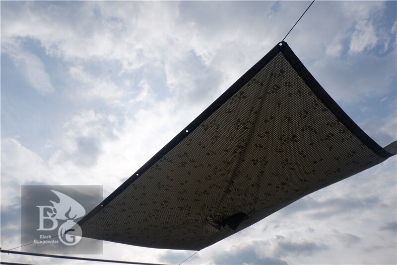 Deserto di Notte camuffare Impermeabile Tattico Tenda Zerbino Tenda Da suola Ombra Pioggia Riparo