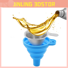 Neue Metall UV Harz Filter Tasse + Silizium SLA 3D Drucker UV Harz trichter 3d drucker teile