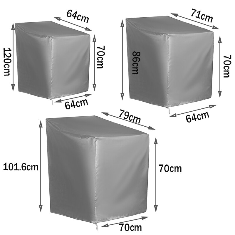 Housse de protection imperméable pour meubles de canapé, anti-poussière, anti-pluie, anti-neige, pour Table de jardin, Patio extérieur