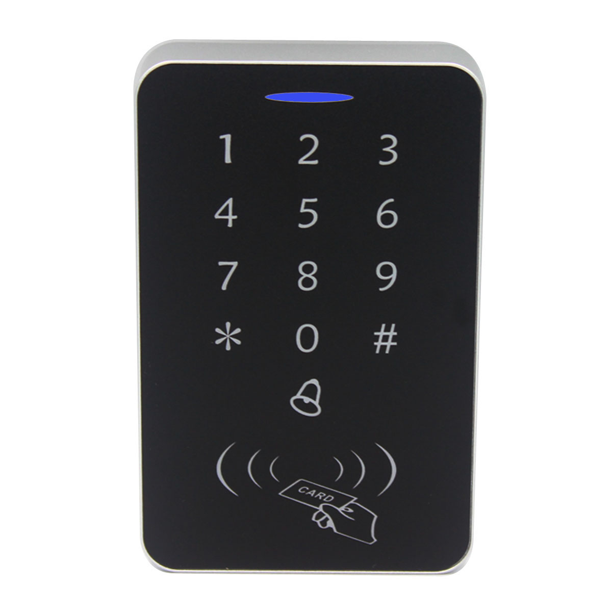 LUCKING DOOR RFID Access Control System Security Proximity Entry Door Lock RFID/EM Keypad Card Access Control Door Opener: 125Khz AC