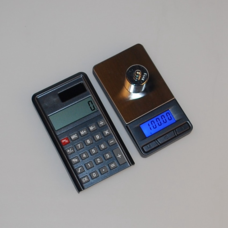 Mini Pocket Elektronische Rekenmachine Schaal 200g 0.01g Draagbare Precisie Digitale Sieraden Gold Gram Weegschalen Blauw LCD Gewicht Balance