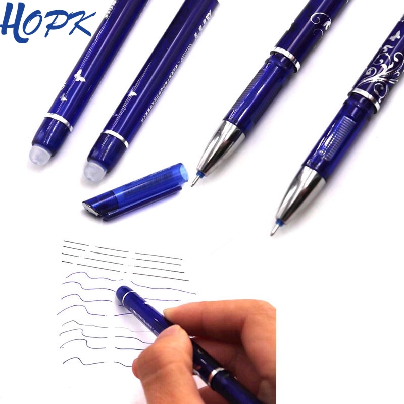 1PCS Erasable Pen Blue / Black / Dark Blue / Red Erasable Pen Office Supplies Student Exam Spare