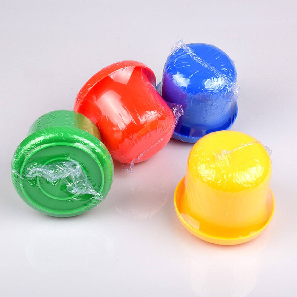 2PCS/Set Game Dice Set 12mm Dice Plastic Thickening Durable Dice Shaking Cup For Backgammon Bar Party Game (Random Color)