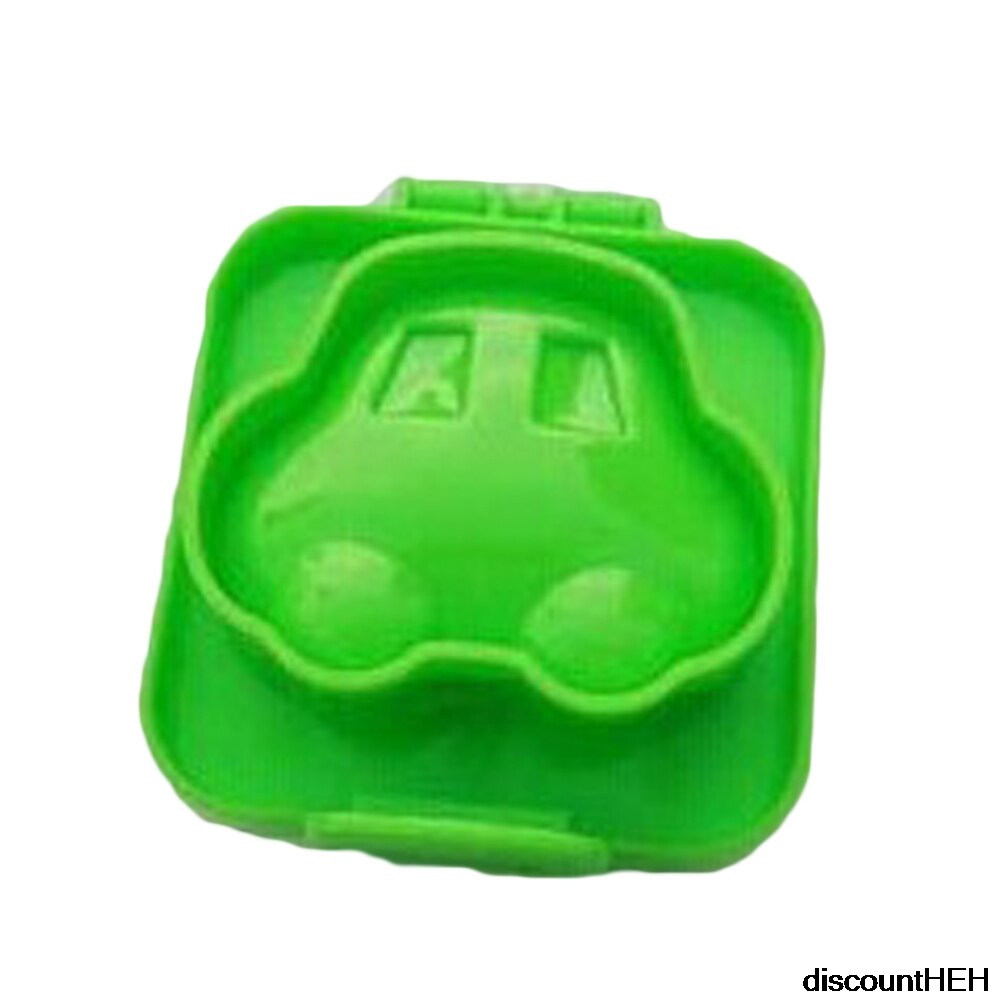 1 kawałek!!! Nowy jajka na twardo Słodki kreskówka 3D jajko pierścień formy Bento producent nóż dekorowanie narzędzie robić jajek: Car