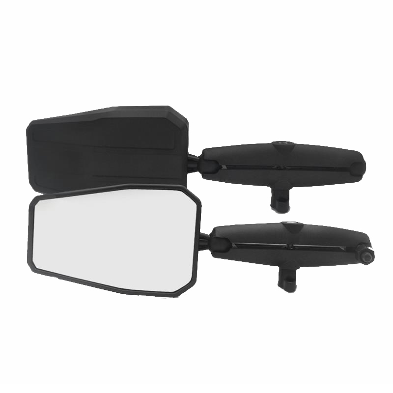 1 Pair/bag Adv Motorfiets Verstelbare Stuur Zijspiegel Offroad Cool Opvouwbare Achteruitkijkspiegel Zwart Motor Accessoires Cadeau