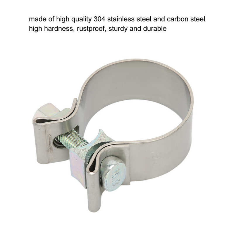 Morsetto di tenuta marmitta installazione semplice antiruggine a tenuta stagna anti deformazione morsetti di scarico universale forte per testata per