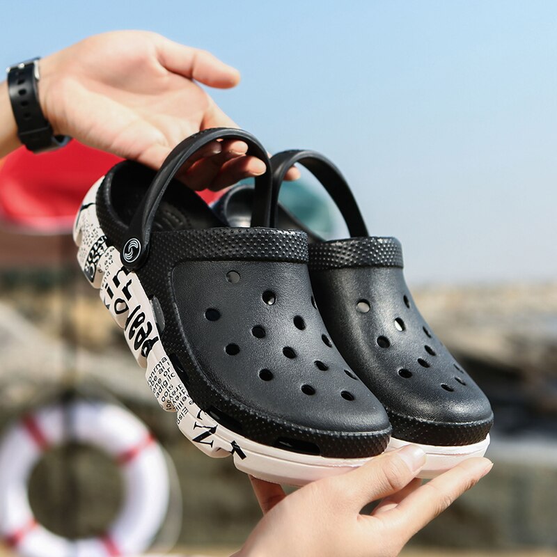 Herrskor sandaler platåtofflor herrskor sandalier sommar strandskor sandaletofflor sandalet hombre sandali